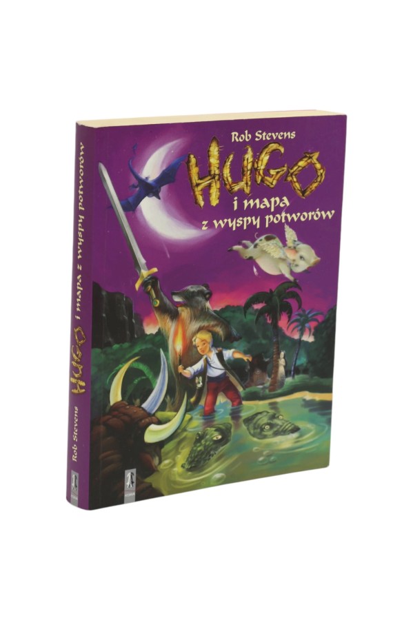 Hugo i mapa z wyspy potworów Stevens