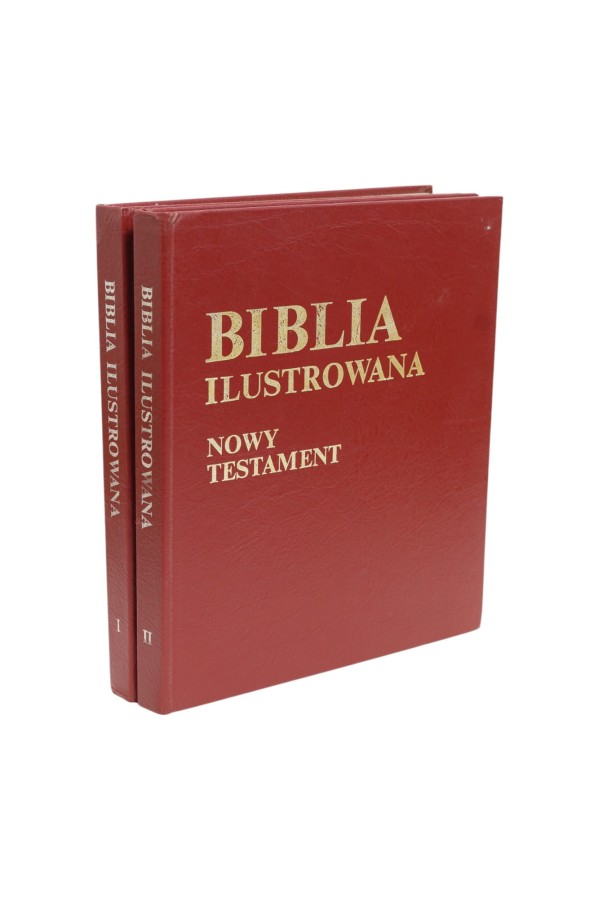 2x Biblia ilustrowana Stary Testament/Nowy Testament Górny