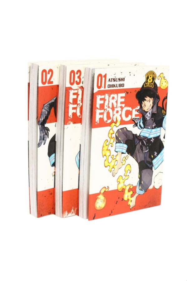 3x Ohkubo Fire Force Tom 1,2,3