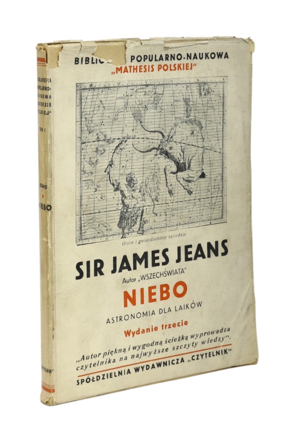 Niebo Astronomia dla laików Jeans 1946 r.