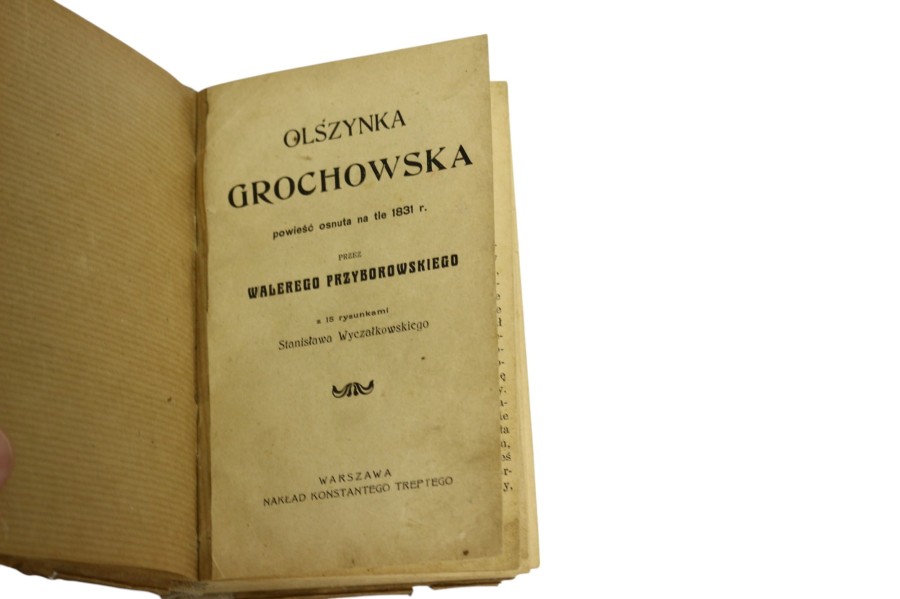 Olszynka Grochowska powieść osnuta na tle 1831r. Przyborowski