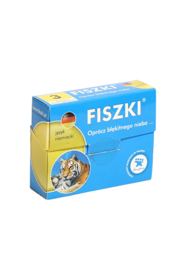 Fiszki język niemiecki 3 Oprócz błękitnego nieba...