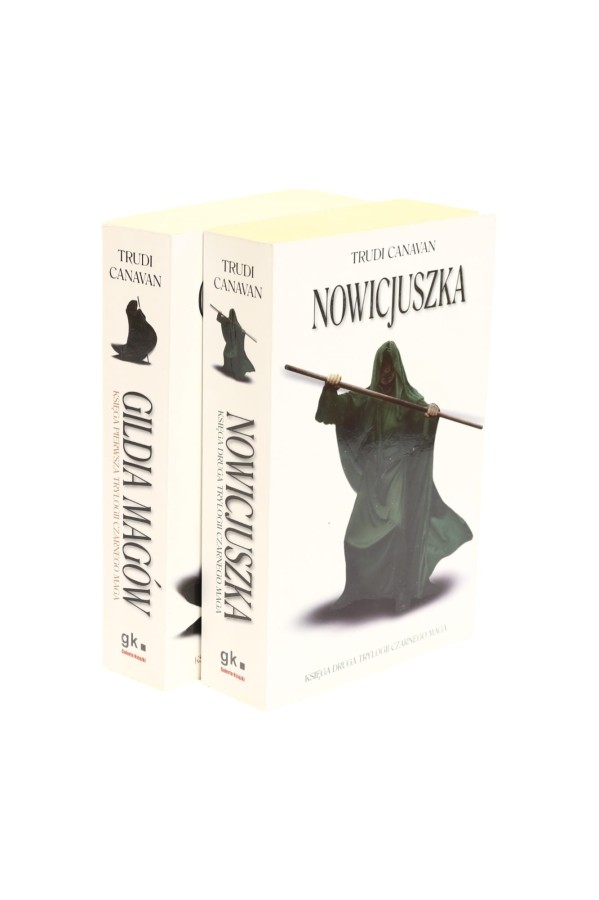 2x Canavan Trylogia czarnego maga Tom 1 i 2: Gildia magów/ Nowicjuszka