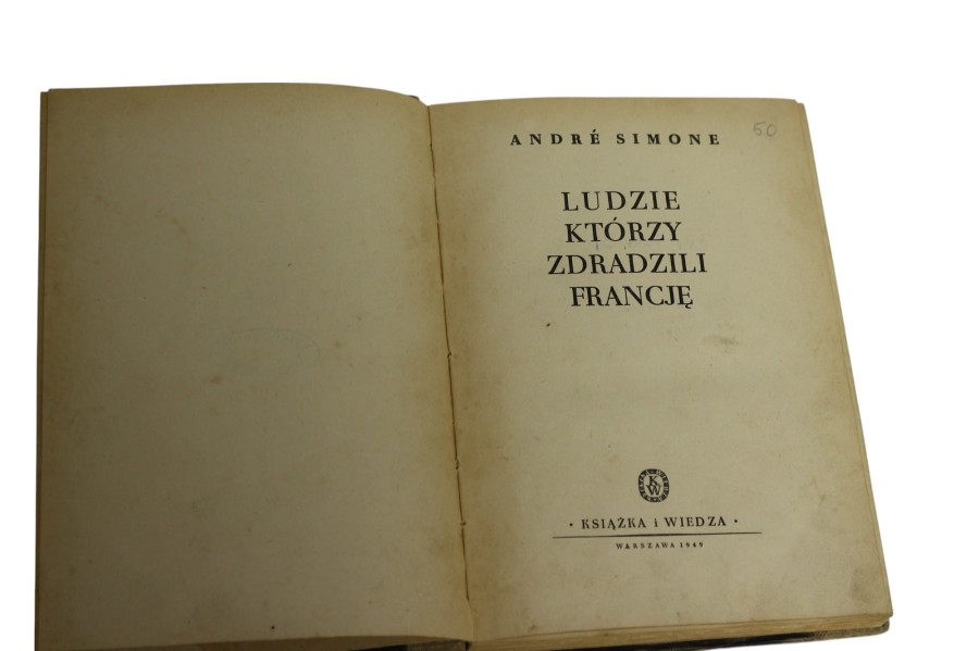 Ludzie którzy zdradzili Francję Simone