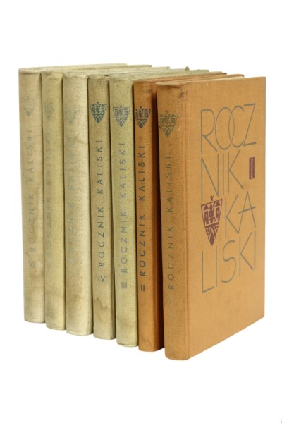 6x Rocznik Kaliski Tom 1,2,3,4,5,6