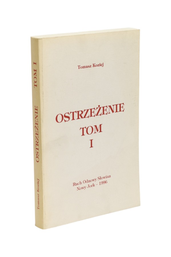 Ostrzeżenie Tom 1 Koziej