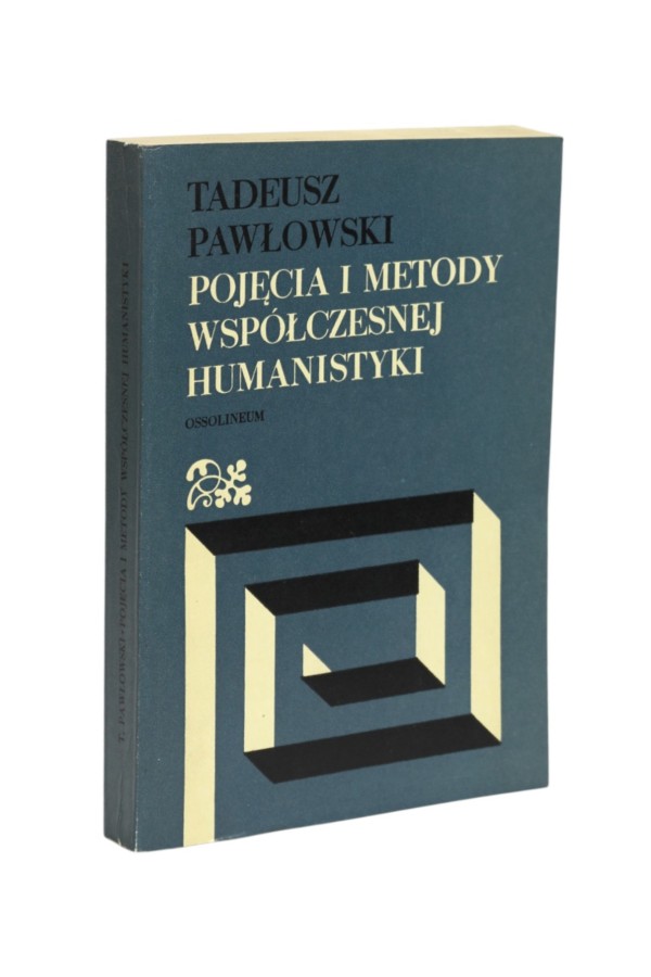 Pojęcia i metody współczesnej humanistyki Pawłowski