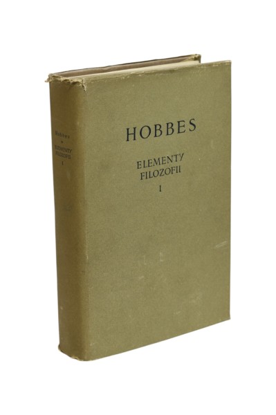 Elementy filozofii 1 Hobbes