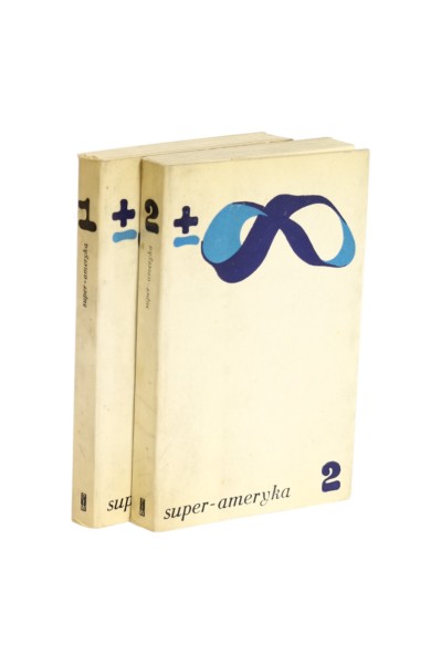 2x Super-Ameryka Szkice o kulturze i obyczajach Tom 1 i 2