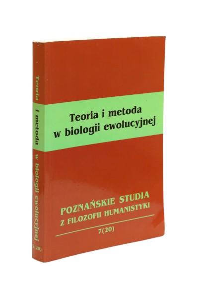 Teoria i metoda w biologii ewolucyjnej  Łastowski