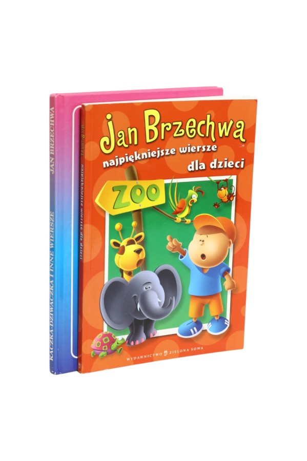 2x Brzechwa Kaczka-dziwaczka i inne wiersze/ Najpiękniejsze wiersze dla dzieci
