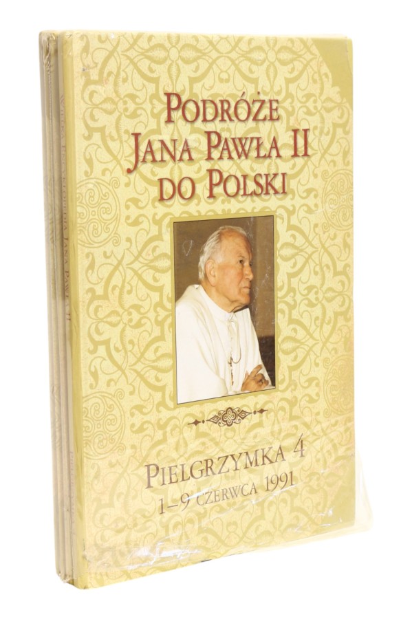 4x Podróże Jana Pawła II do Polski tomy 1-4