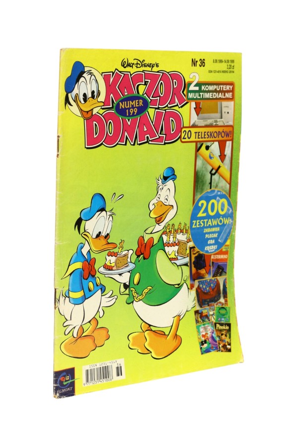 Kaczor Donald (numer 199) 36/1999 czasopismo