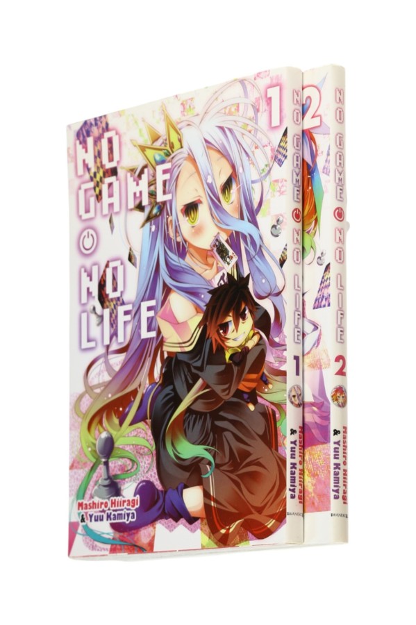 2x Hiiragi No game No life Tom 1,2