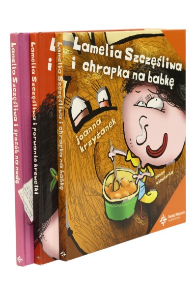 3x Krzyżanek Lamelia Szczęśliwa i chrapka na babkę / porwanie krewetki