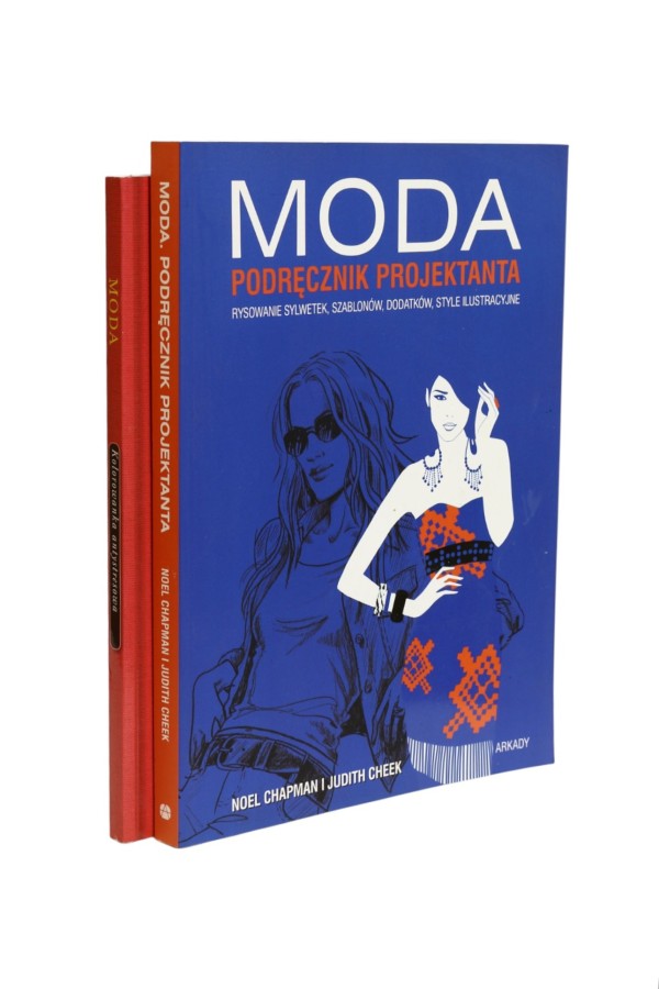 Moda Podręcznik projektanta  Chapman + Moda kolorowanka Antystresowa