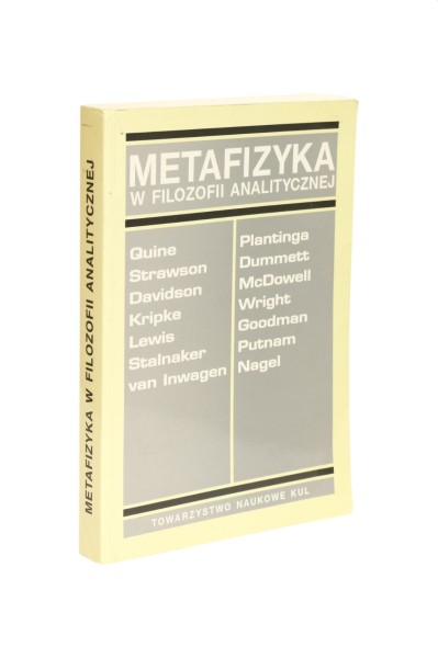 Metafizyka w filozofii analitycznej Szubka