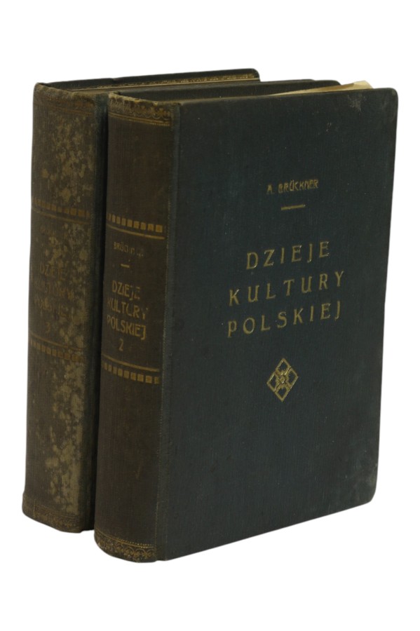 2x Bruckner Dzieje Kultury Polskiej II i III