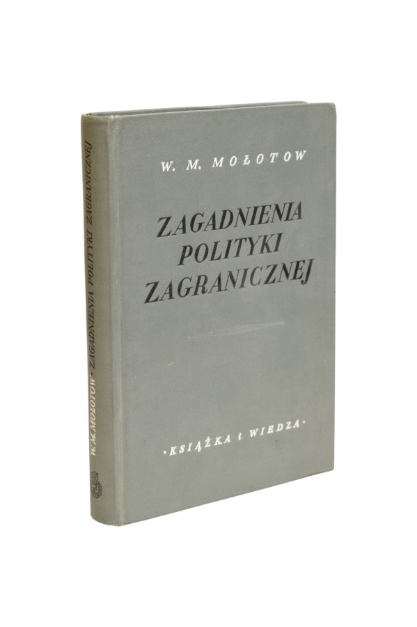 Zagadnienia polityki zagranicznej Mołotow