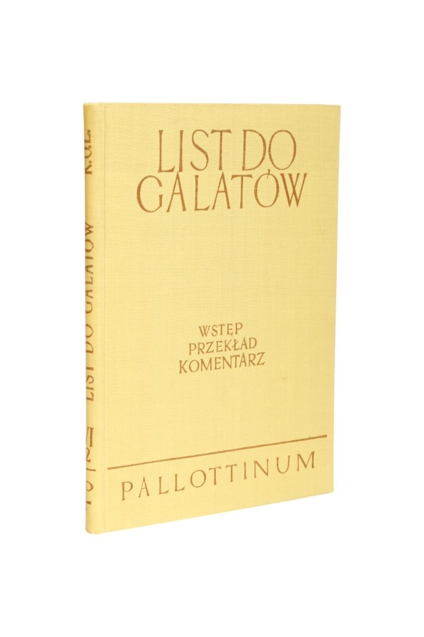 List do  Galatów Szymanek Pallottinum