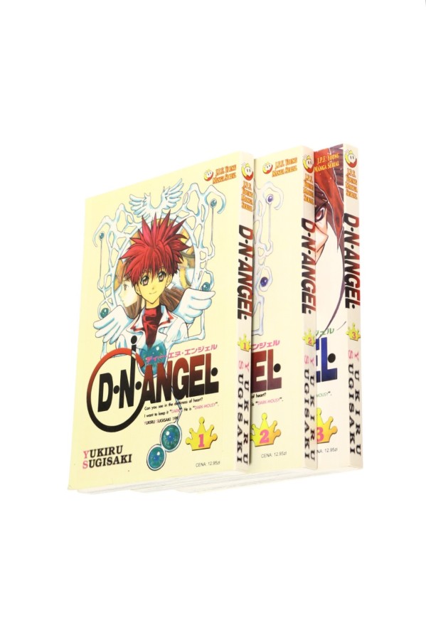 3x Sugisaki D.N. Angel Tom 1,2,3