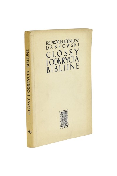 Glossy i odkrycia biblijne Dąbrowski
