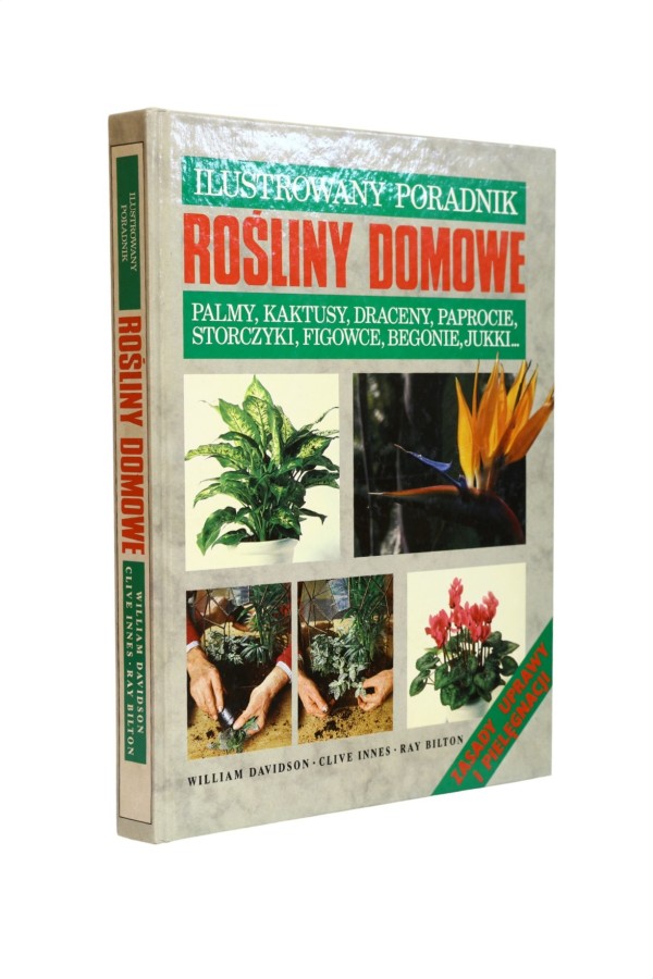 Ilustrowany poradnik Rośliny Domowe Davidson