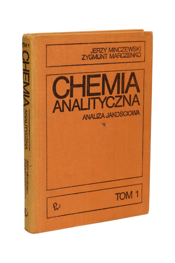 Chemia analityczna analiza jakościowa Tom 1 Minczewski