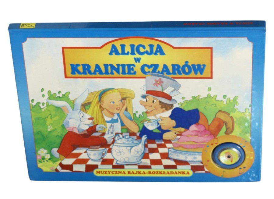 Alicja w krainie czarów Muzyczna bajka rozkładanka