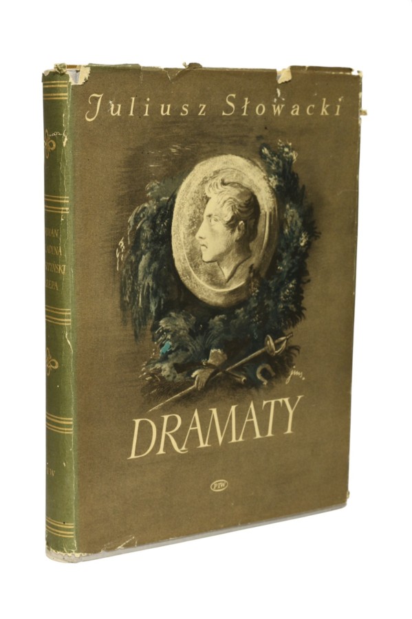 Dramaty Juliusz Słowacki ilustracje Szancer  1952 rok