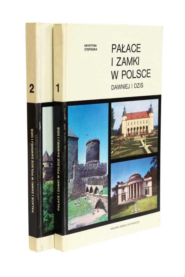 2x Stępińska Pałace i zamki w Polsce Dawniej i dziś Tom 1 i 2