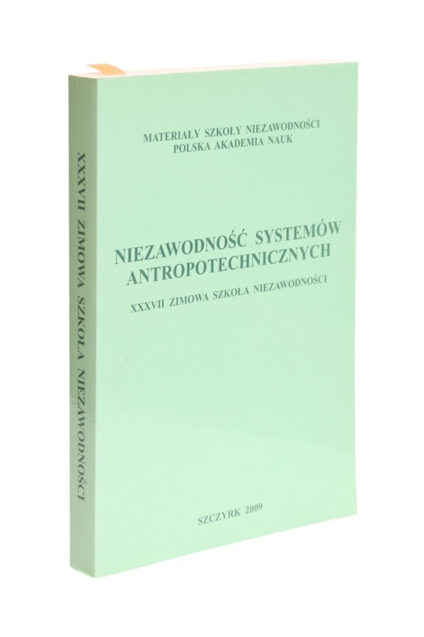 Niezawodność systemów antropotechnicznych
