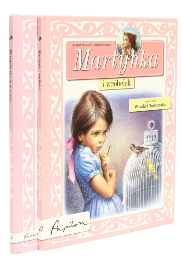 2x Delahaye Martynka i wróbelek/ chroni przyrodę