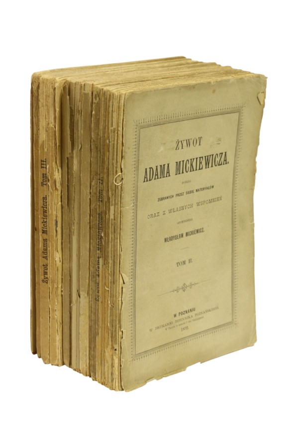 3x żywot Adama Mickiewicza  Władysław Mickiewicz 2,3,4