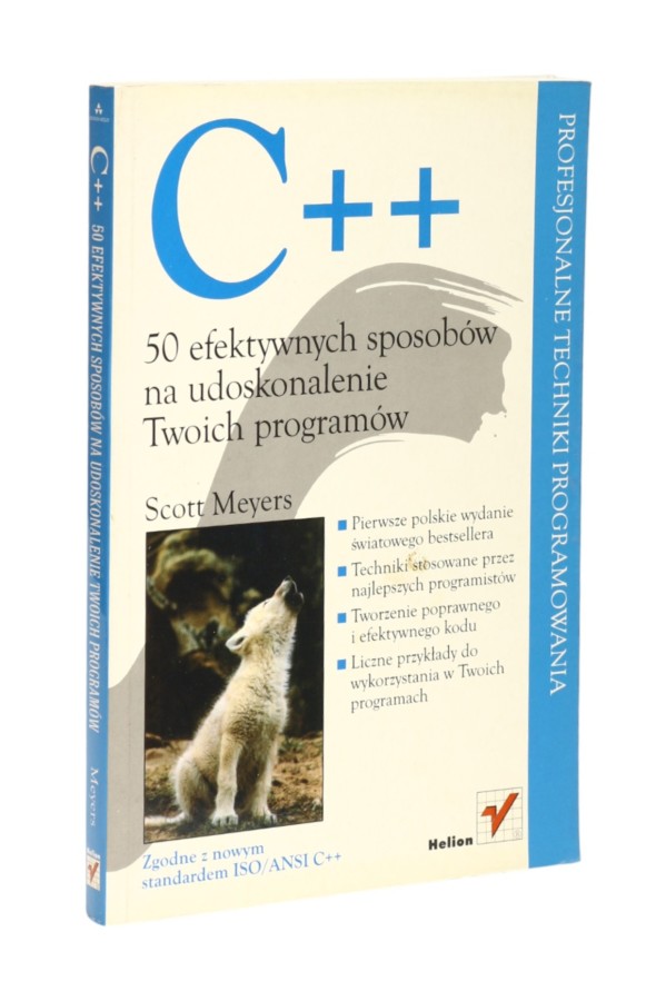 C++ 50 efektywnych sposobów na udoskonalenia Twoich programów Meyers
