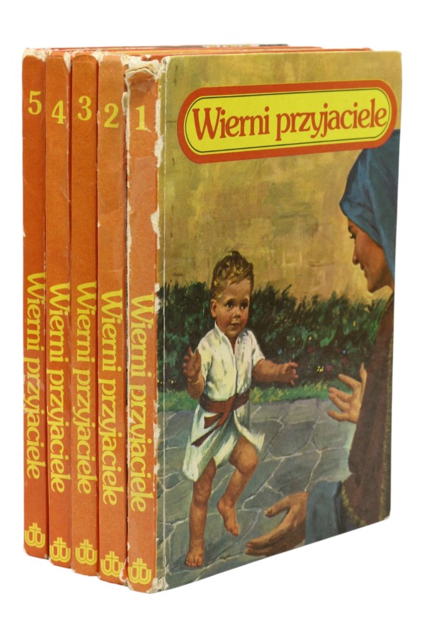5x Degering Wierni przyjaciele Tom 1,2,3,4,5