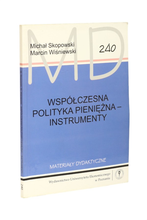 Współczesna polityka pieniężna - instrumenty Skopowski
