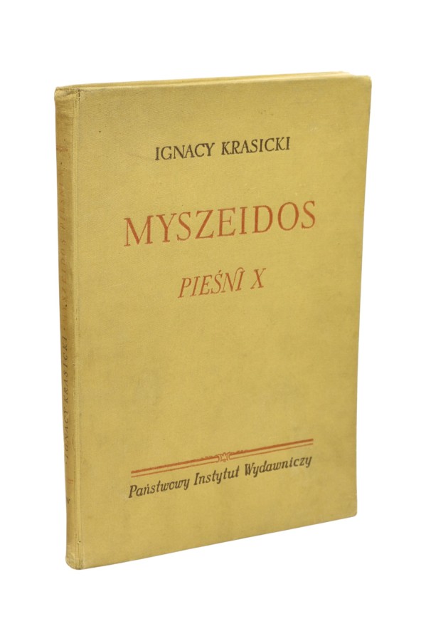 Myszeidos Pieśni X Krasicki