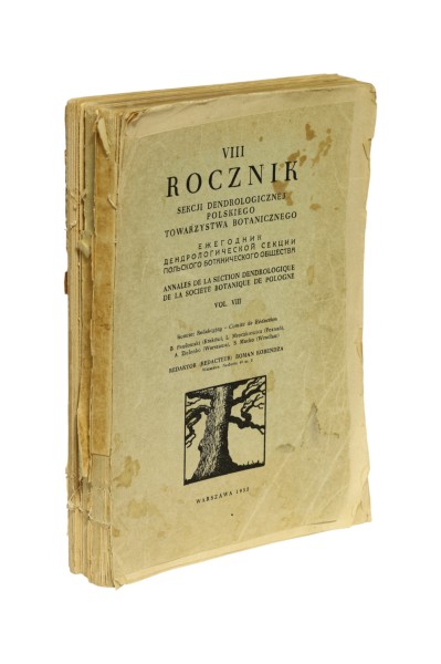 VIII Rocznik sekcji dendrologicznej Polskiego Towarzystwa Botanicznego