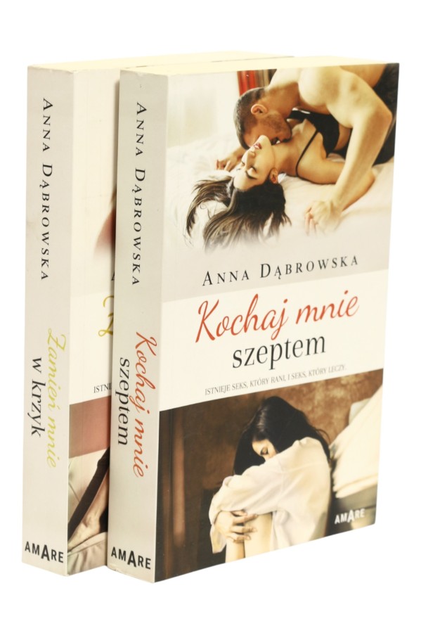 2x Dąbrowska Zmień mnie w kszyk/ Kochaj mnie szeptem