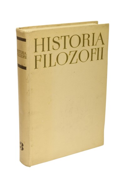 Historia Filozofii Tom 3 Filozofia pierwszej połowy XIX wieku