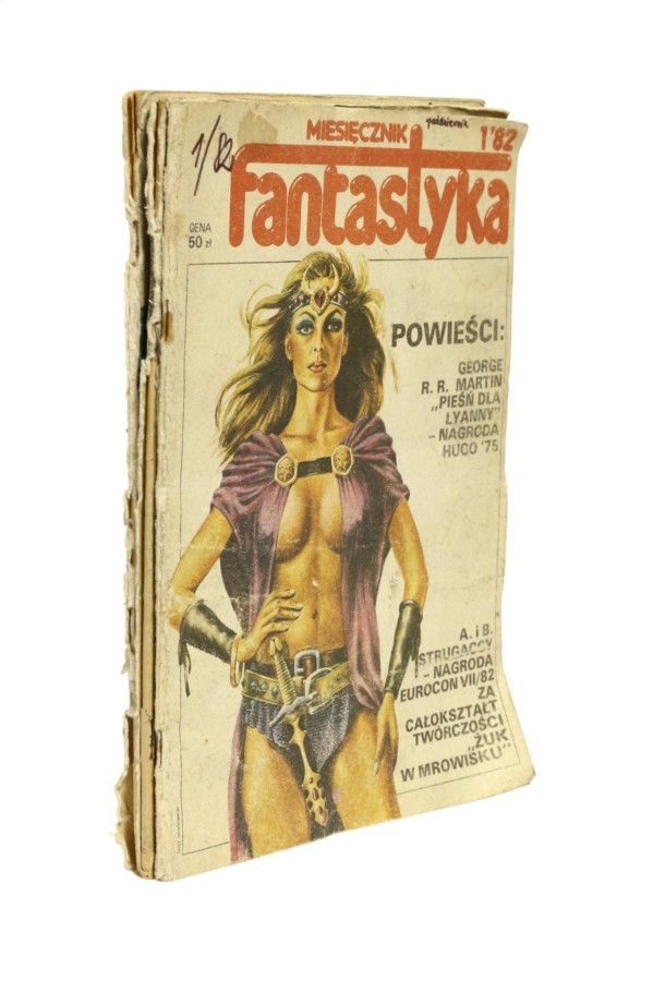 3x Miesięcznik fantastyka część 1,2,3/1982