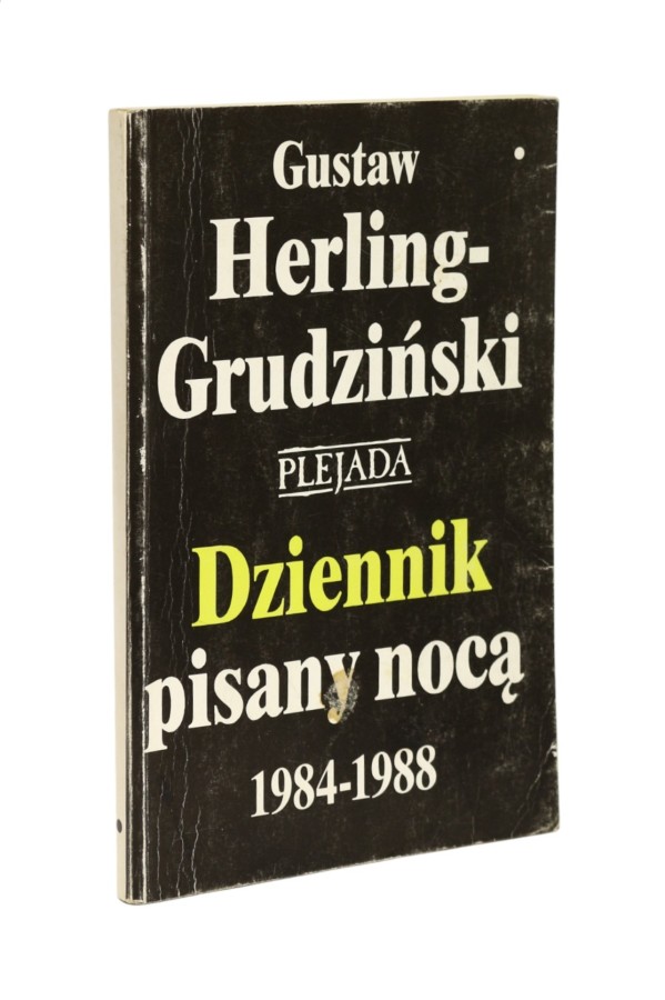 Dziennik pisany nocą 1984-1988 * Herling-Grudziński