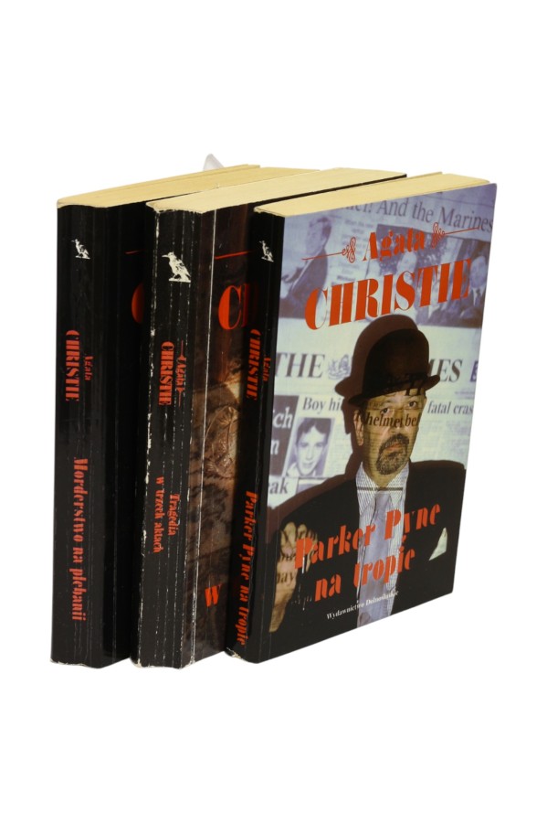 3x Christie Tragedia w trzech aktach/ Morderstwo na plebanii/ Parker Pyne na tropie
