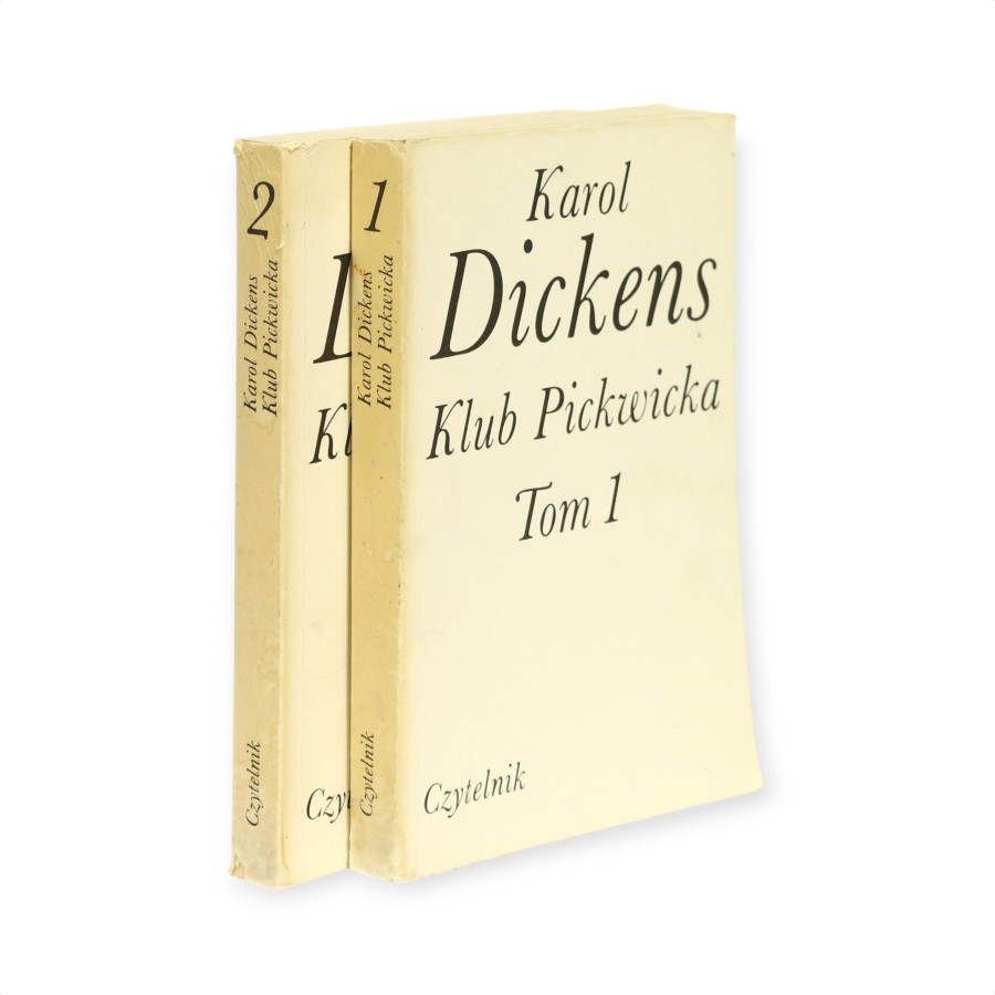 2x Dickens Klub Pickwicka Tom 1 i 2