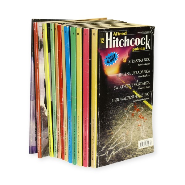 12x Alfred Hitchcock poleca Tom 1,2,3,4,5,6,7,8,9,10,11,12