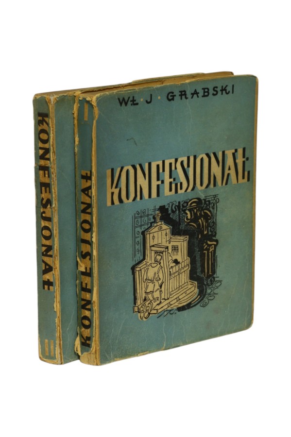 2x Grabski Konfesjonał Tom 1 i 2