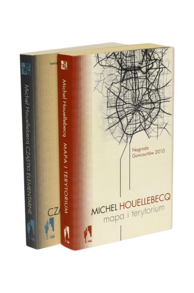 2x Houellebecq Cząstki elementarne/ Mapa i terytorium