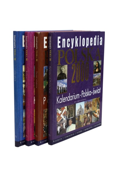 4x Encyklopedia Polska 2000 Literatura/ Kultura i nauka/ Poczet władców