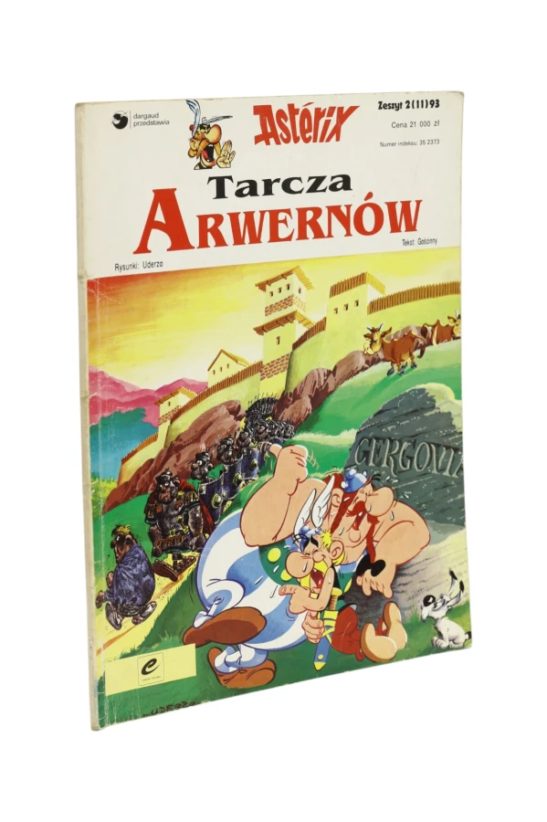 Asterix Zeszyt 2 (11)93 Tarcza Arwernów Uderzo/ Gościnny